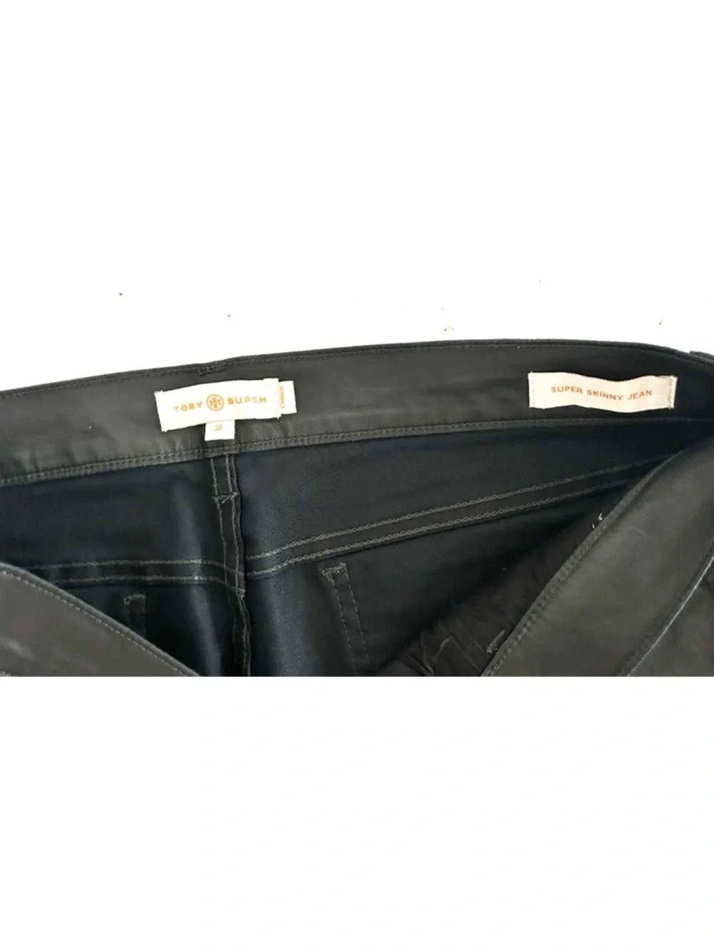 Tory Burch | Super Skinny Jeans Womens Size 30 Black Slimming Pants